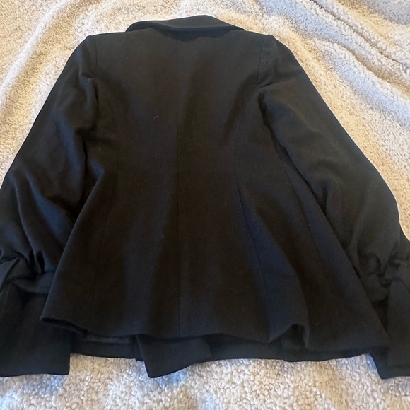 Bailey 44 black double breasted knit  jacket M - Picture 6 of 8